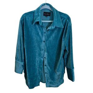 Hunter & Brown Wide Whale Corduroy Shacket Size S